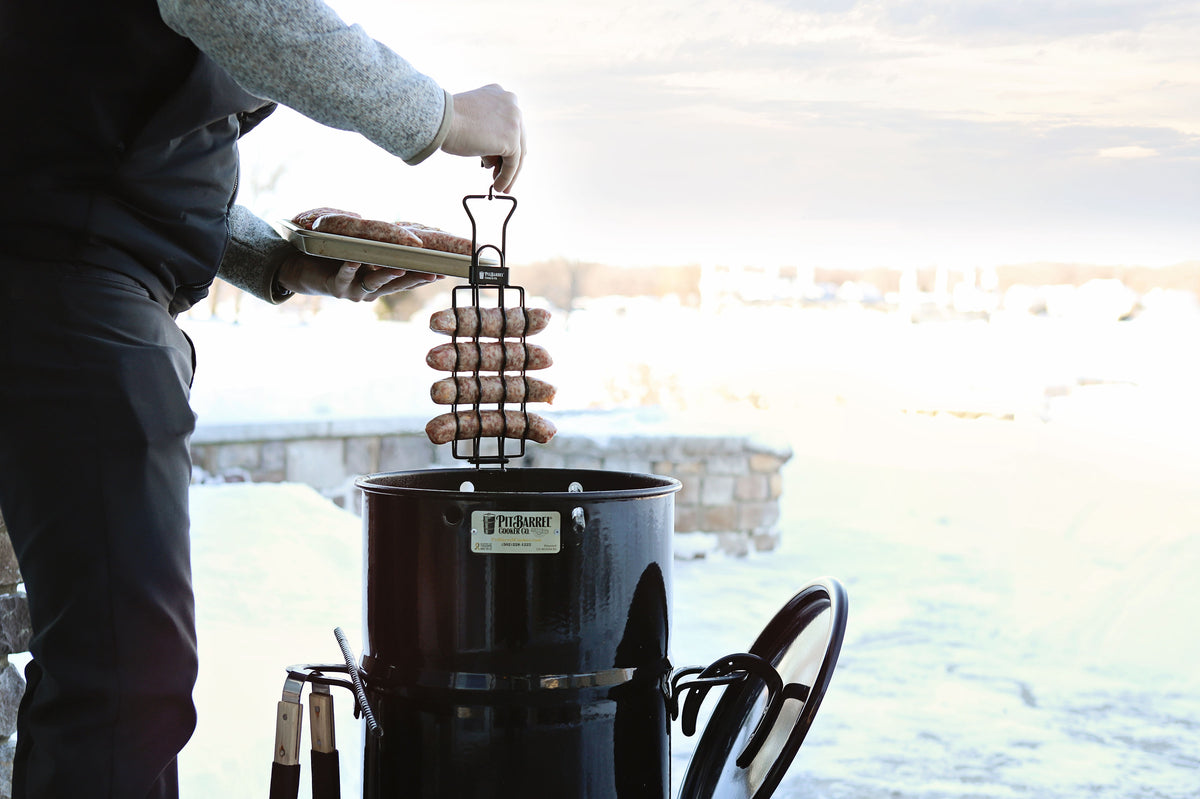 Sausage Hooks for Smoker Hanging Sausage in Smoker Pit Barrel Cooker