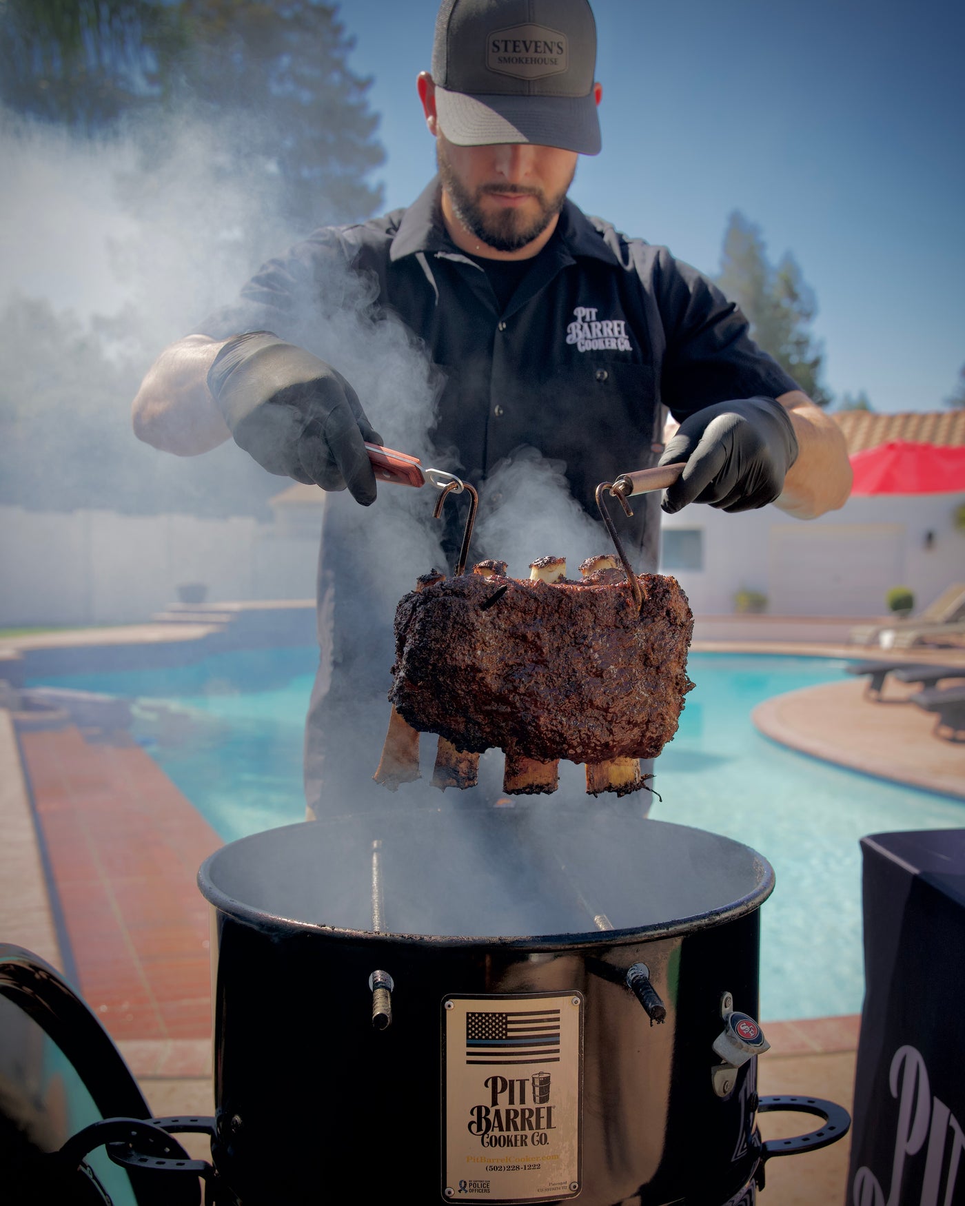 Beef Dino Ribs – Pit Barrel Cooker