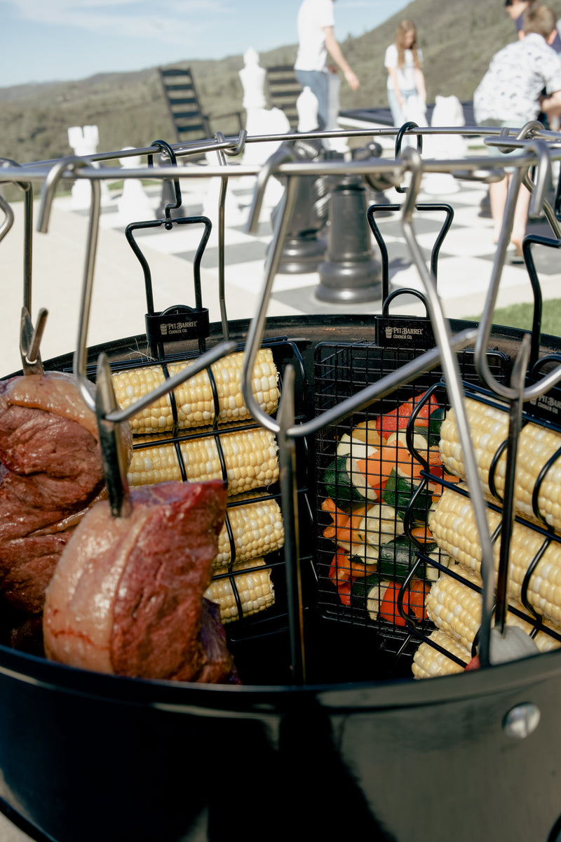 Weber Charcoal Grill Accessories Pit Barrel Cooker Hanging System