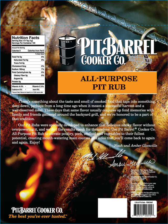 Pit Rub 2.5lb All-Purpose Value Pack