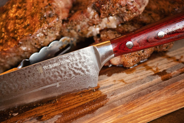 Ultimate Chef's Knife  Damascus Steel Knife – Pit Barrel Cooker